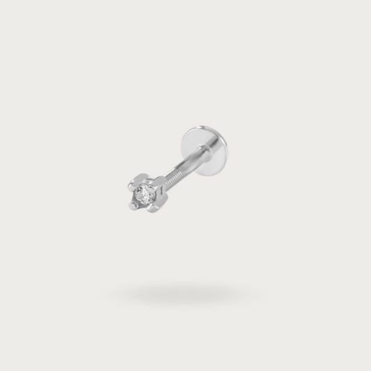 Piercing Tragus Calista 2.5mm Argent